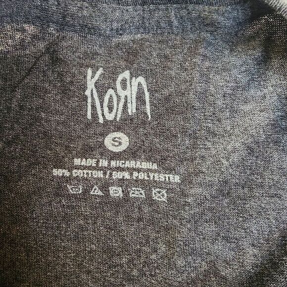 Korn Shadow Man Gray Tshirt With Graphics Size Small New - Picture 4 of 5